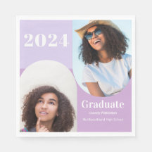 Graduación de dos fotos Arch Purple