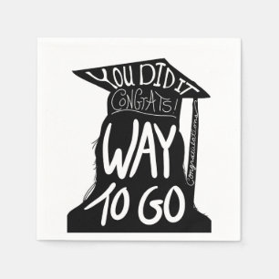Servilleta De Papel Graduación de felicitaciones