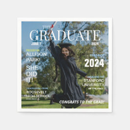 Servilleta De Papel Graduación de fotos de revista moderna