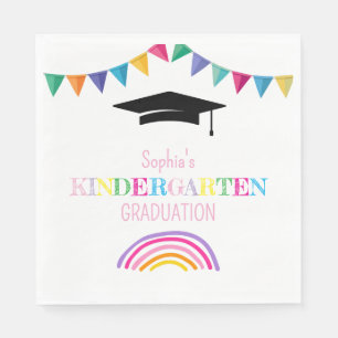 Servilleta De Papel Graduación de jardín de niñas