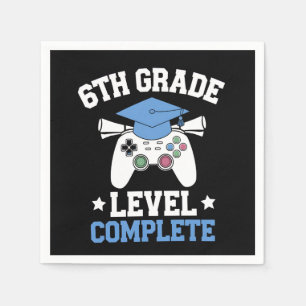 Servilleta De Papel Graduación de juegos de nivel completo de 6to grad