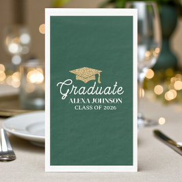 Servilleta De Papel Graduación de la Clase Elegante de 2026
