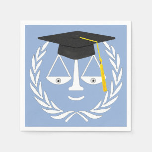 Servilleta De Papel Graduación de la Facultad de Derecho