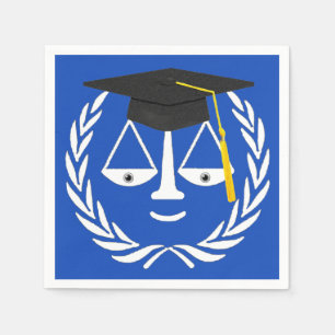 Servilleta De Papel Graduación de la Facultad de Derecho