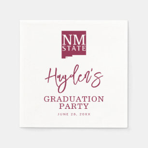 Servilleta De Papel Graduación de la Universidad Estatal de Nuevo Méxi