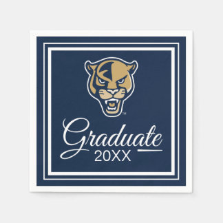 Servilleta De Papel Graduación de los Miembros de la FIU Panthers
