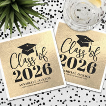 Graduación de Oro Personalizada