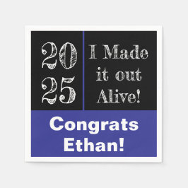 Servilleta De Papel Graduación divertida 2025