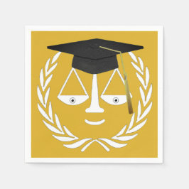 Servilleta De Papel Graduación en Facultad de Derecho