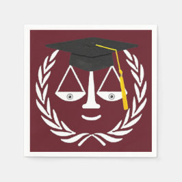 Servilleta De Papel Graduación en Facultad de Derecho