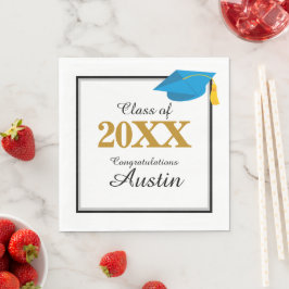 Servilleta De Papel Graduación en la escuela superior o secundaria