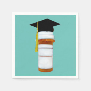 Servilleta De Papel Graduación en la Facultad de Farmacia Farmacéutica