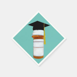 Servilleta De Papel Graduación en la Facultad de Farmacia Farmacéutica