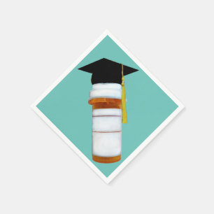Servilleta De Papel Graduación en la Facultad de Farmacia Farmacéutica