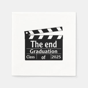 Servilleta De Papel Graduación final de cine 2025