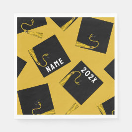 Servilleta De Papel Graduación Gold 2025