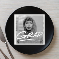 Graduación moderna de foto de grado con disfraz