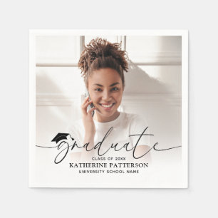 Servilleta De Papel Graduación moderna de fotografía