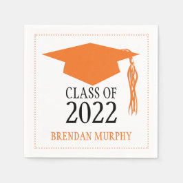 Servilleta De Papel Graduación Mortarboard Clase de 2015