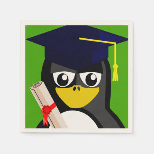 SERVILLETA DE PAPEL GRADUACIÓN PENGUIN