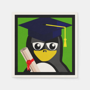 SERVILLETA DE PAPEL GRADUACIÓN PENGUIN