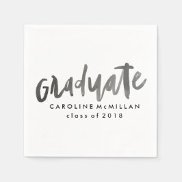 Servilleta De Papel Graduación personalizada