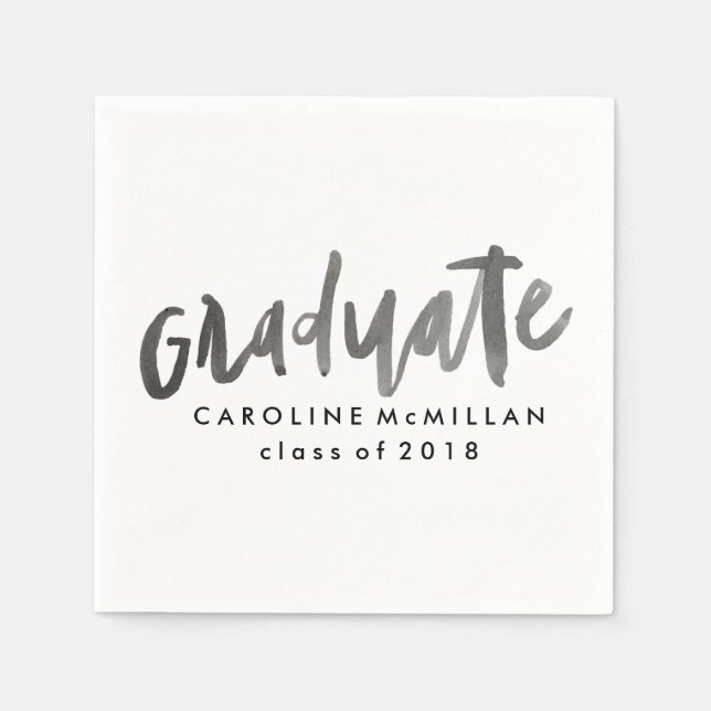 Servilleta De Papel Graduación personalizada (Anverso)