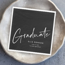 Graduación simple de escritura moderna