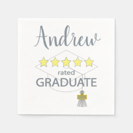 Servilleta De Papel Graduado De 5 Estrellas