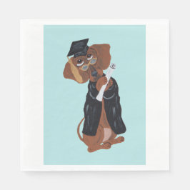 Servilleta De Papel Graduado de Dachshund