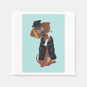 Servilleta De Papel Graduado de Dachshund