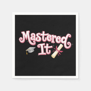 Servilleta De Papel Graduado de licenciatura en informática