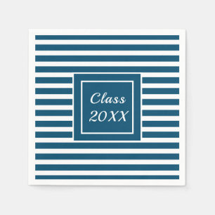 Servilleta De Papel Graduado Personalizado con Rayas Modernas