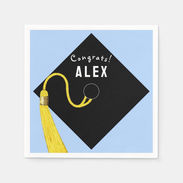 Servilleta De Papel Graduation Party Napkins (Anverso)