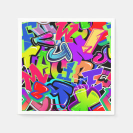 Servilleta De Papel Graffiti