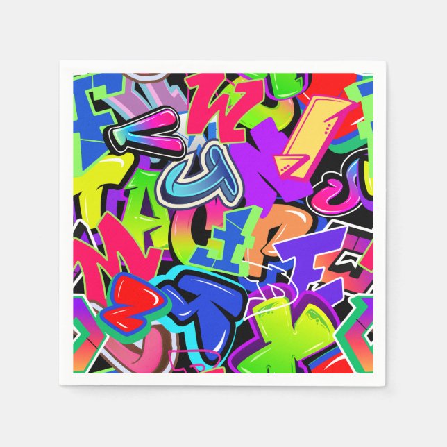 Servilleta De Papel Graffiti (Anverso)
