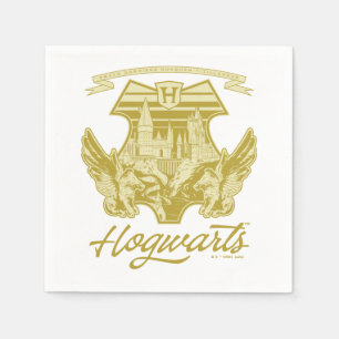 Servilleta De Papel Gráfico de Escudo alado HOGWARTS™
