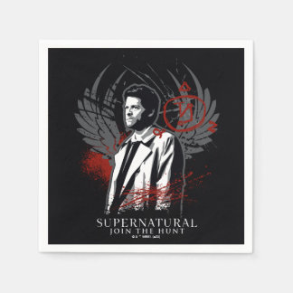 Servilleta De Papel Grafiti de Castiel Supernatural