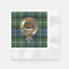 Servilleta De Papel Graham Tartan & Badge