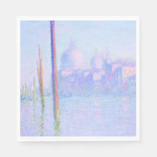 Servilleta De Papel Gran Canal de Venecia (por Claude Monet)