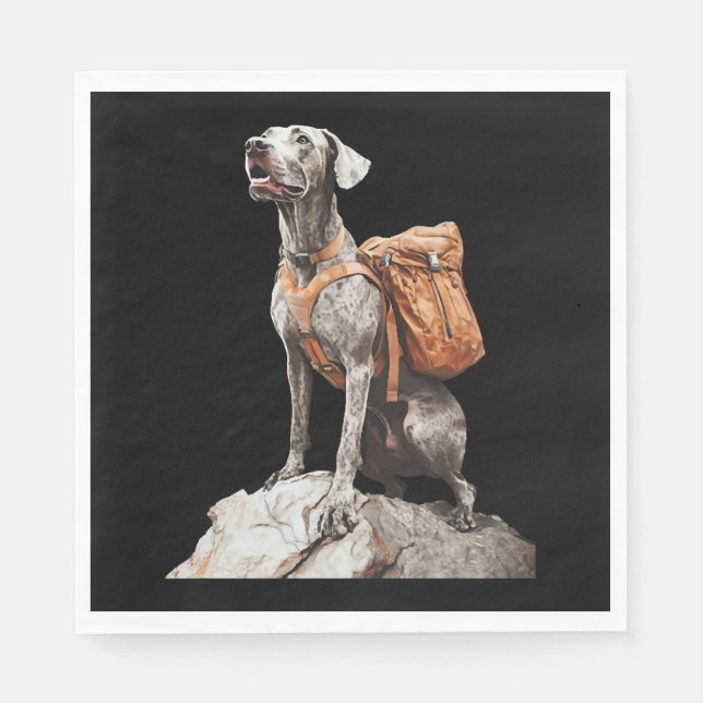 Servilleta De Papel Gran Pitbull Dane (Anverso)