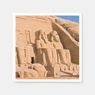 Servilleta De Papel Gran templo de Abu Simbel - Ramses II - Egipto