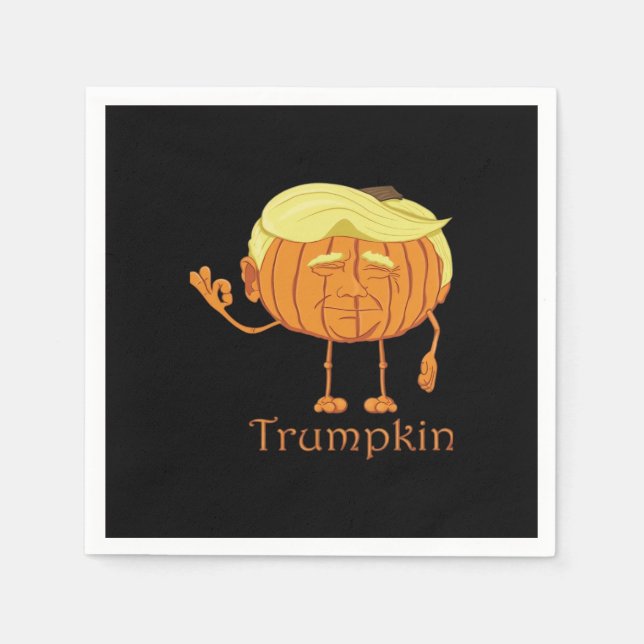 Servilleta De Papel Gran Trumpkin perfecto y clásico (Anverso)