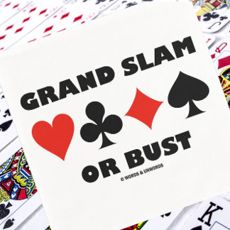 Servilleta De Papel Grand Slam O Bust (Puente De Cuatro Canales)