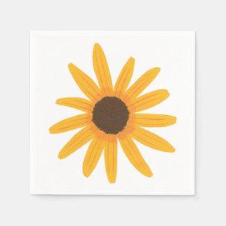 Servilleta De Papel Grandes Nápoles De Papel De Girasol Amarillo