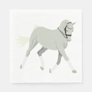 Servilleta De Papel Granja de vaquero occidental ecuestre de caballo