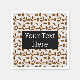 Servilleta De Papel Granos de café