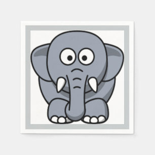 SERVILLETA DE PAPEL GRAY ELEPHANT