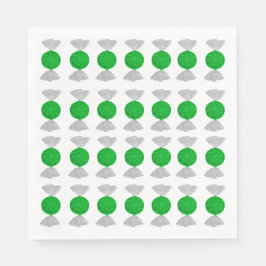 Servilleta De Papel Green Candy Napkins