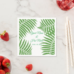 Servilleta De Papel Green Ferns Thunder_Cove